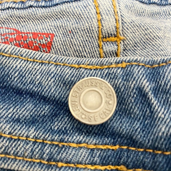 Levi's Men's Blue 504 Jeans, Size 30 - Picture 4 of 15